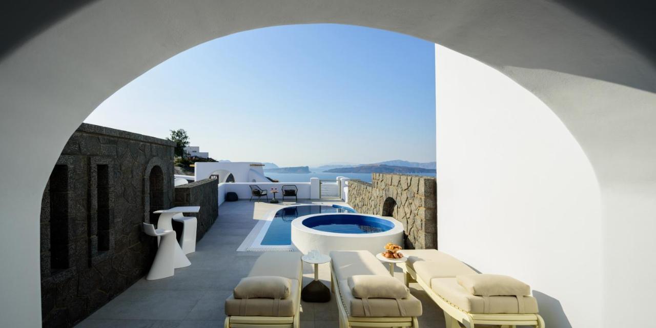 Acro Blue Luxury Villas Akrotírion Eksteriør bilde