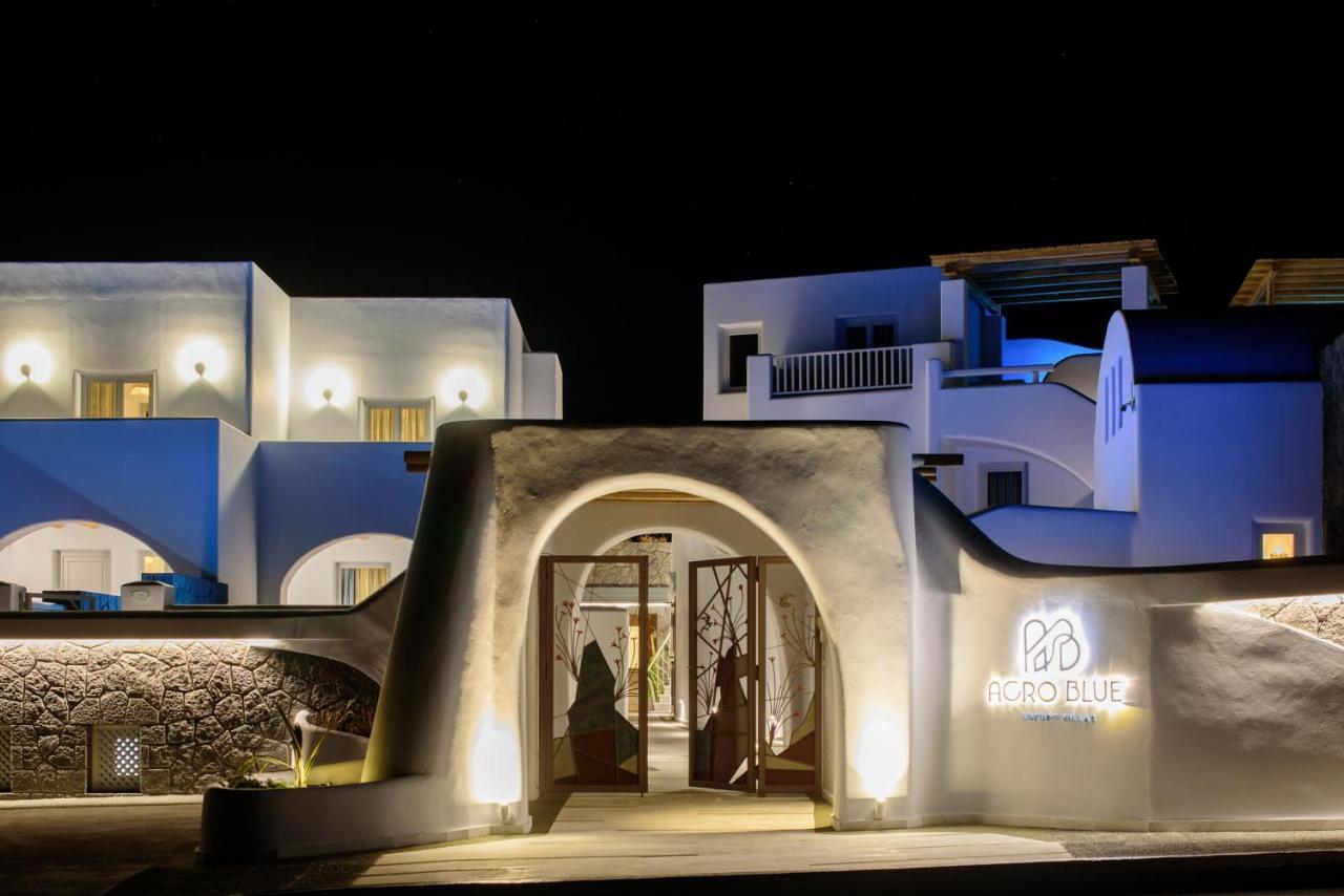 Acro Blue Luxury Villas Akrotírion Eksteriør bilde